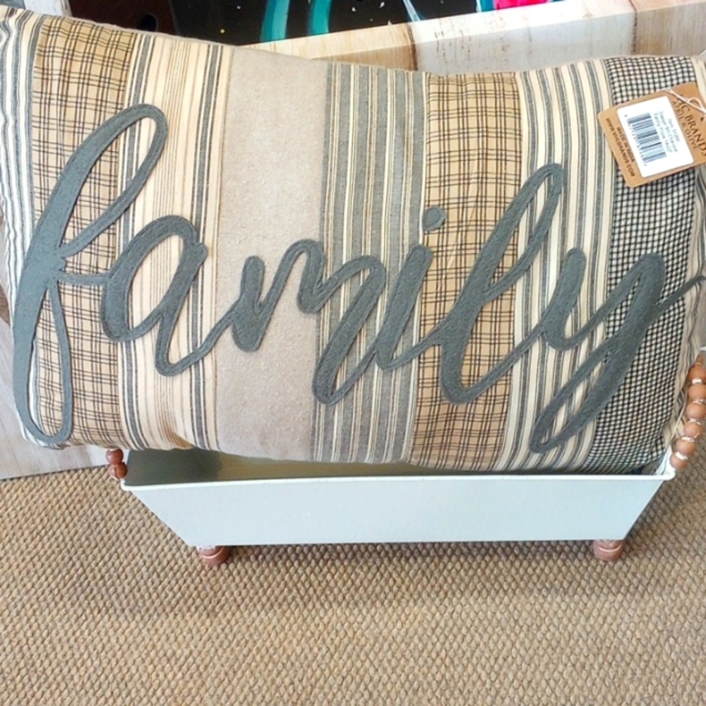 VHC brands April and Olive couch pillows
